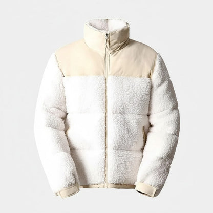 Gevoerde Sherpa fleece jas 