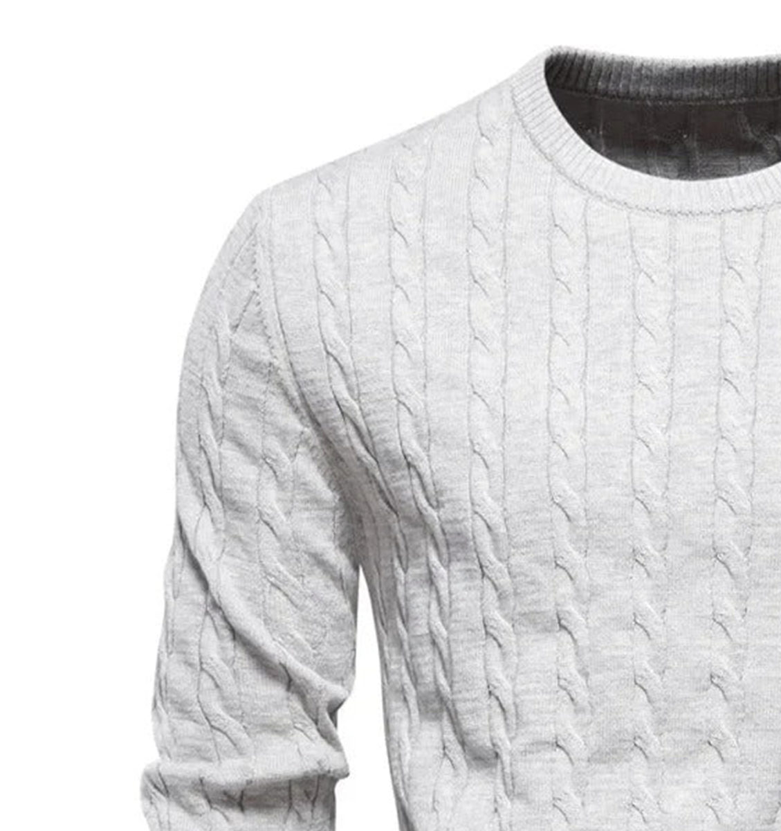 Traditionele gebreide trui 