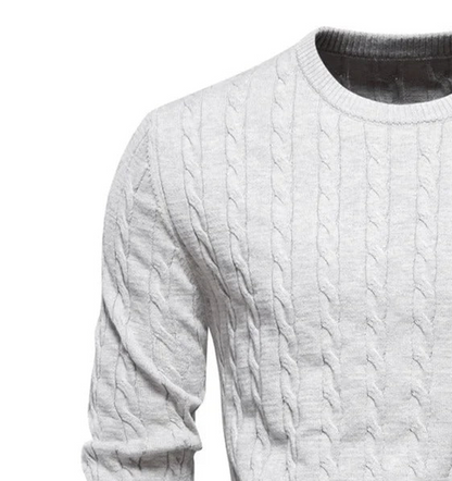 Traditionele gebreide trui 