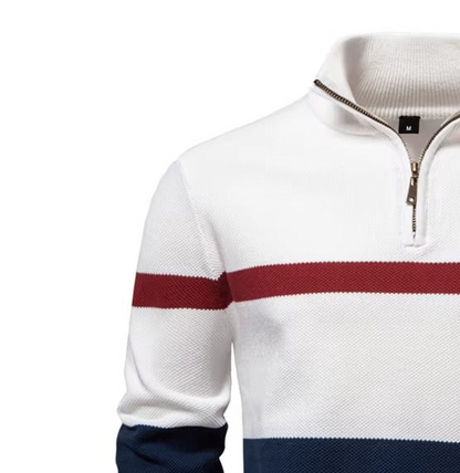 Premium trui met ritssluiting 